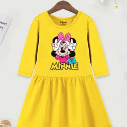 YK Disney Print Fit & Flare Dress-picture-58