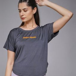 MKH Women Typography Printed Dri-FIT T-shirt-picture-42