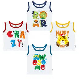 Toddylon Kids 4 Printed Applique T-shirt-12