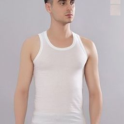 CAVENDERS Pack Of 3 Pure Cotton Scoop Neck Gym Vests C6=-=SWIFT----==3- ---85-image-80