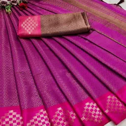 Ruhabs Woven Design Zari Saree-picture-1