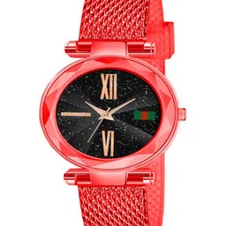 Miss Perfect Unisex Embellished Dial & Bracelet Style Straps Analogue Watch jk_319-picture-26