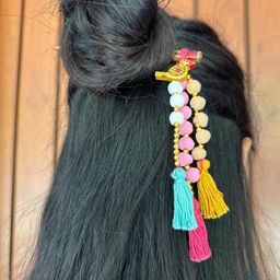 KALAKARI Multi Fabric Hair Accessory-image-13