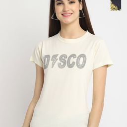 Dreambe Women Typography Printed T-shirt-picture-19