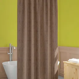 ArtzFolio Brown Printed Waterproof Shower Curtain-71