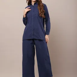 NoBarr Pure Cotton Shirt & Trousers  Co-Ords-image-61