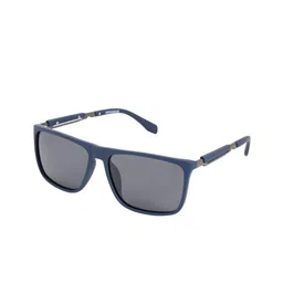 Espanshe Photon Veil Men Midnight Blue Rectangle Sunglass with UV Protected Lens 89141-5