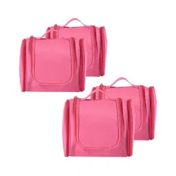 Aura Pink 4 Pcs Regular Makeup Organisers-image-20