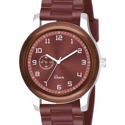 Gopal Shopcart Unisex Solid Round Tang Regular Analogue Watch-B9050 C1001BRO-image-48