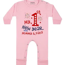 Arvesa My First New Year Printed Bodysuit-17
