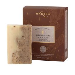 Mantra Herbal Kapha Pacifier Scrub Soap For Oily Skin Coffee Beans & Tulsi - 100 g-32