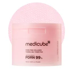 Medicube Pdrn Pink Collagen Toning Gel Toner Pad- 120 ml-42