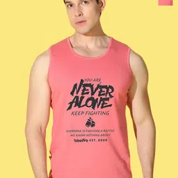 WOOSTRO Pack Of 2 Printed Super Combed Cotton Gym Vests VWS26(ALONE PEACH)(BKLN PEACH)-image-50