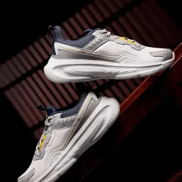 JQR Men Mesh Running Non-Marking Lace-Ups Shoes-image-26