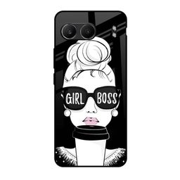QRIOH Girl Boss OnePlus Nord 4 5G Impact Resistant Back Case-43