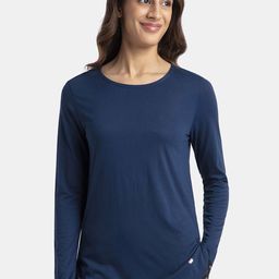 Jockey Women Extended Sleeves Pockets T-shirt-image-93