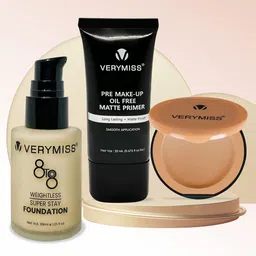 Verymiss Best Selling Makeup Combo 5 - Foundation + Compact + Primer-picture-25