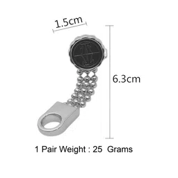 Curren Set Of 2 Textured Cufflink image 3