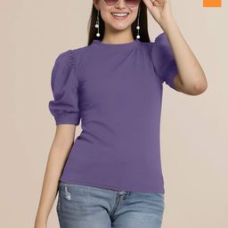 Mast & Harbour Women Pack of 2 Square Neck Peplum Regular Top-image-83