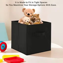 Aura Black Set of 2 Regular Drawer Organisers image 4