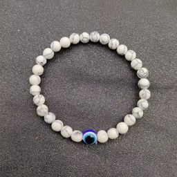 SALTY Pack of 2 Men Protective Evil Eye Natural Stone Band-23
