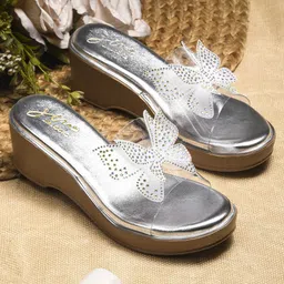 JM Looks Womens Platform Sandals with Bows-image-69