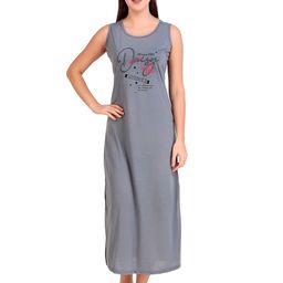 BOMBSHELL Printed Maxi Nightdress-image-70