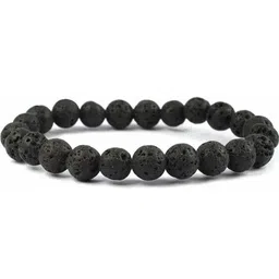 Divine souvenirs Unisex Artificial Beaded Elasticated Bracelet-45