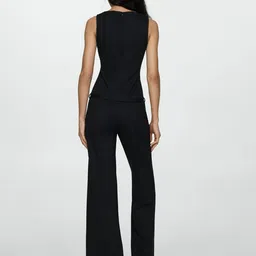 MANGO Basic Jumpsuit with Belt image 3
