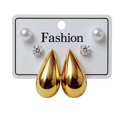 Shivarth Women Set Of 3 Studs Earrings-picture-9