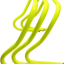 Fitfix Hurdles for Field Training and Speed Coordination 12" (Pack of 3) Plastic Speed Hurdles image 3
