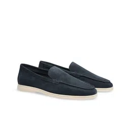 Eletto Brun Men Round-Toe Loafers-image-41