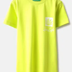 United Colors of Benetton Boys Pure Cotton T-shirt-image-45