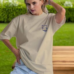 Moda Rapido Women Printed Applique T-shirt-picture-49