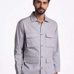 Terra Luna Men Cotton Longline Tailored Jacket-picture-19