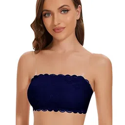ComfyStyle Floral Bandeau Full Coverage Bra-picture-55