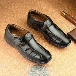 Vellinto Men Ethnic Fisherman Sandals-image-29