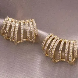 ONUYX Silver-Plated Alloy Earrings-15
