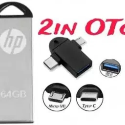 HP GPT 220 64 GB Pen Drive Compatible with Desktop Computer, Laptop USB 2.0 Metal Case-16