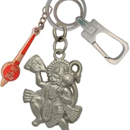 Unique Metal Finishing Bajrangbali wITH multi Gada Carabiner-picture-24