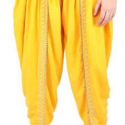 pinovo Embroidered Rayon Women Harem Pants-picture-36