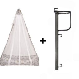 kian BABY PREMIUM NET SWING CRADLE WITH WINDOW HANGER image 2