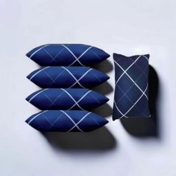 luxury Microfibre Abstract Sleeping Pillow Pack of 4-image-1