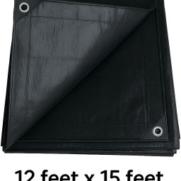 TARPAULINE SHEET WATERPROOF COVER Tent - For PROTECT FROM UV RESISTANT,RAIN, 18 FEET X 30 FEET-image-25