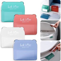 Toilet Cover Lifter,Toilet Cover Support Lifter,Avoid Touch Adhesive Fit Toilet Seat Lid Lock-image-69