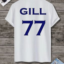 Men Typography Round Neck Polyester White T-Shirt-image-15