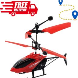 Rechargable Helicopter 360º rotation Remote Control Toy (Red)-image-90