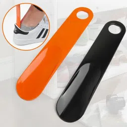 aKuu Shoe Horn 7.5 inch (Pack of 2) Orange & Black Shoe Tree Shoe Tree-image-28