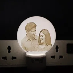 Personalized 3d Printed Mini Moon Lamp shade lithophane LED Power Socket Night Lamp-picture-25