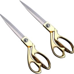 |Pack of 2|10.5 Inch Gold Professional Scissors-image-73